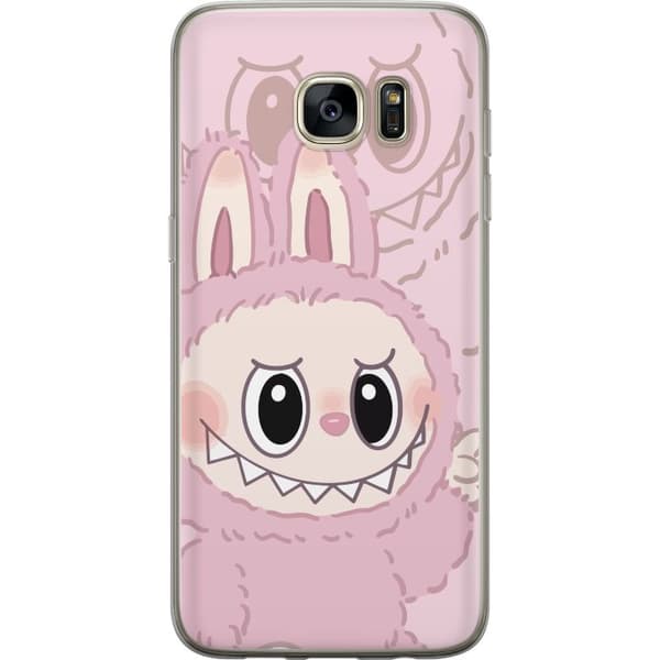 Samsung Galaxy S7 edge Gennemsigtig cover Labubu Floral Freak
