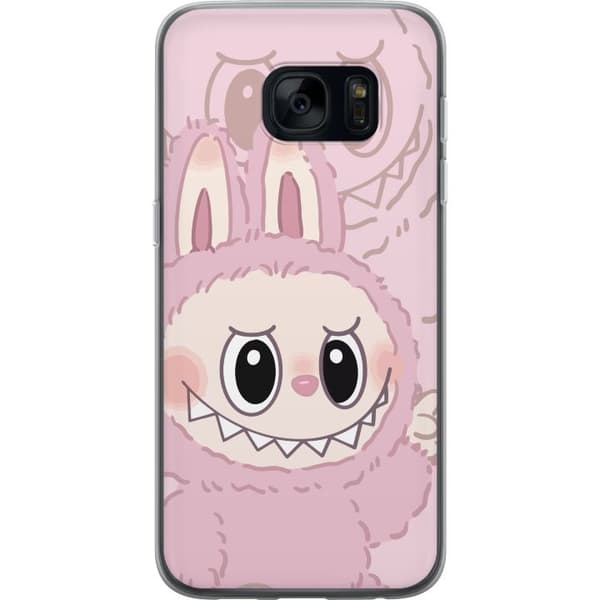 Samsung Galaxy S7 Gennemsigtig cover Labubu Floral Freak