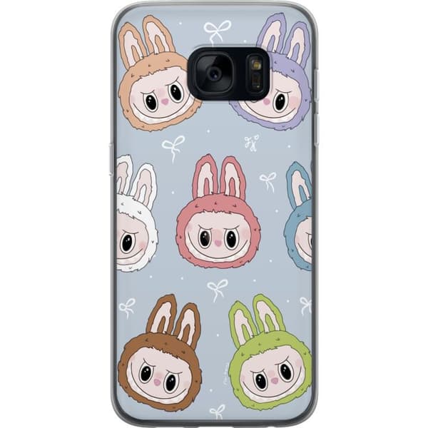 Samsung Galaxy S7 Gennemsigtig cover Labubu Star mønster