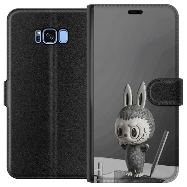 Samsung Galaxy S8 Tegnebogsetui Pop Mart MEGA LABUBU LABUBU Sketch 1000%