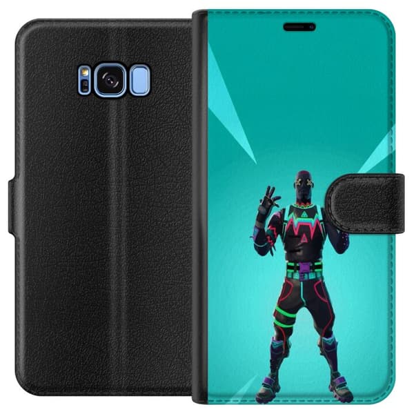 Samsung Galaxy S8 Plånboksfodral black knight fortnite