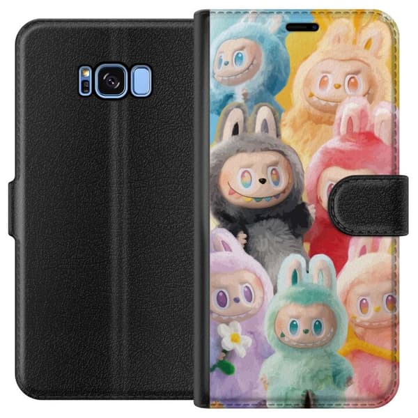 Samsung Galaxy S8 Tegnebogsetui Labubu Skitse Stil