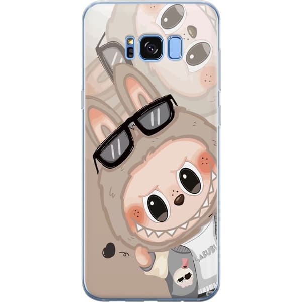 Samsung Galaxy S8 Gennemsigtig cover Labubu Rainbow Chaos