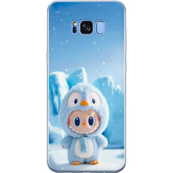 Samsung Galaxy S8 Gennemsigtig cover sort ridder fortnite