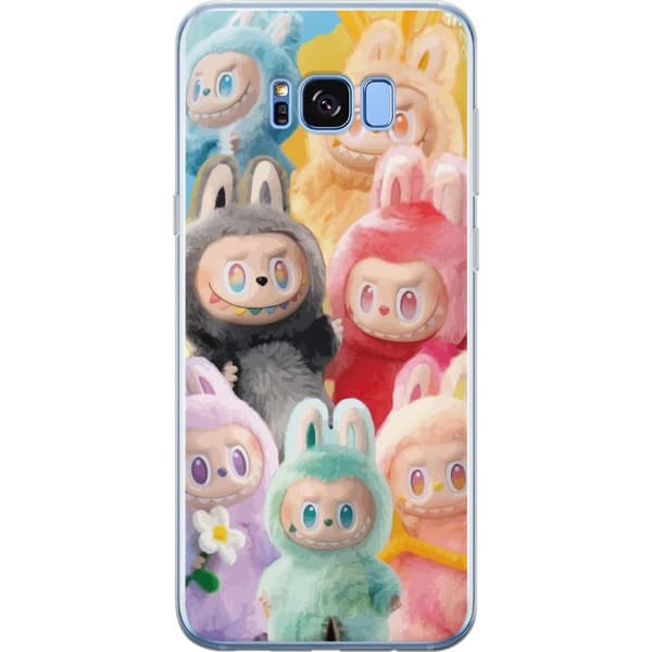 Samsung Galaxy S8+ Gennemsigtig cover Labubu Skitse Stil