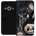 Miniatyrbillede 1 af 3: Samsung Galaxy Xcover 3 Tegnebogsetui <nl>Labubu Black Energy - Sort mønster i gade stil
