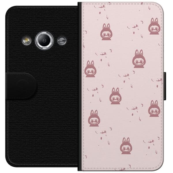 Samsung Galaxy Xcover 3 Tegnebogsetui Labubu Neon Pop - Neonfarvet pop art monster