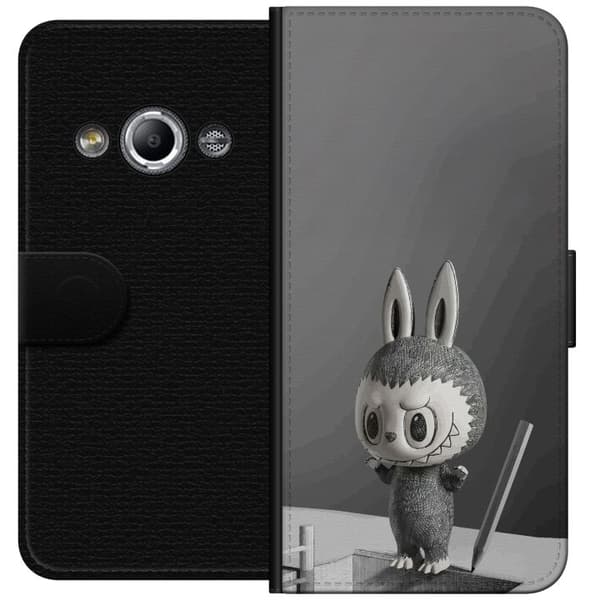Samsung Galaxy Xcover 3 Tegnebogsetui Pop Mart MEGA LABUBU LABUBU Sketch 1000%
