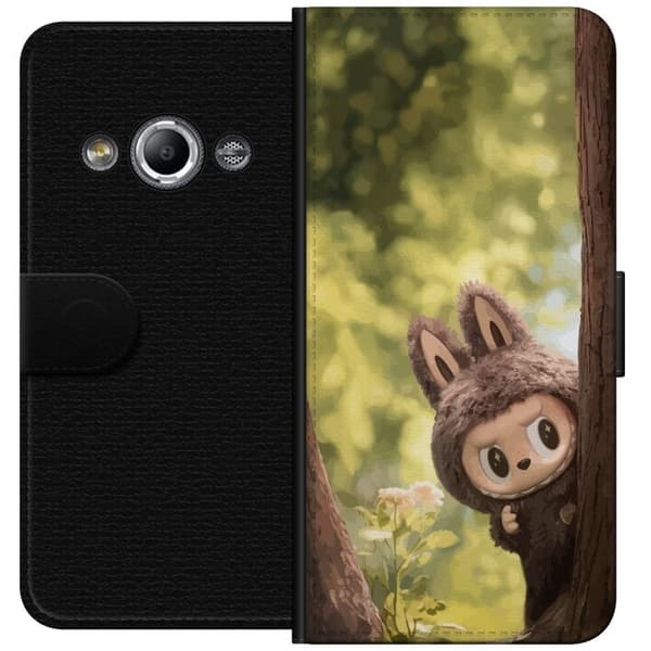 Samsung Galaxy Xcover 3 Tegnebogsetui Labubu Graffiti Vibes – Gadekunst i monsterform
