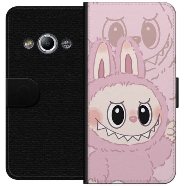 Samsung Galaxy Xcover 3 Tegnebogsetui Labubu Floral Freak
