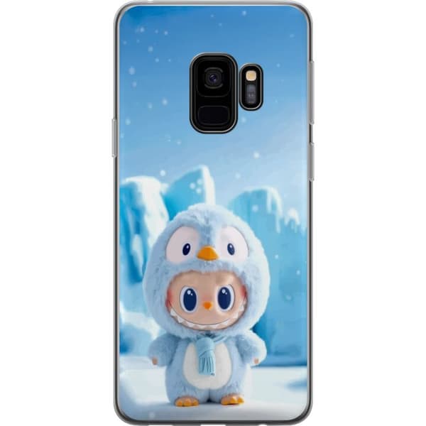 Samsung Galaxy S9 Gennemsigtig cover sort ridder fortnite
