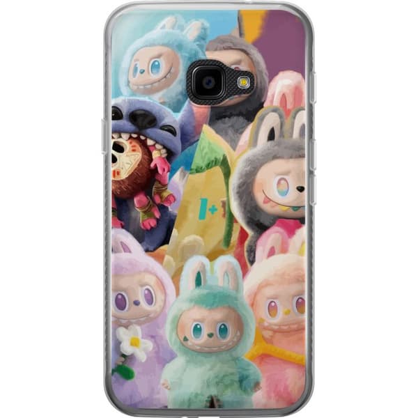 Samsung Galaxy Xcover 4 Gennemsigtig cover stor