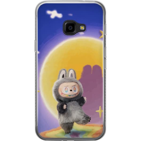 Samsung Galaxy Xcover 4 Läpinäkyvä kuori Labubu Neon Pop - Neonväri pop-taiteen hirviö