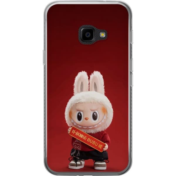 Samsung Galaxy Xcover 4 Läpinäkyvä kuori Pop Mart The Monsters Labubu Onnea Vinyl Nukke