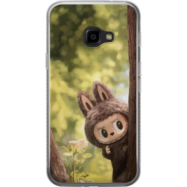 Samsung Galaxy Xcover 4 Läpinäkyvä kuori Labubu Graffiti Vibes – Katutaide hirviömuodossa
