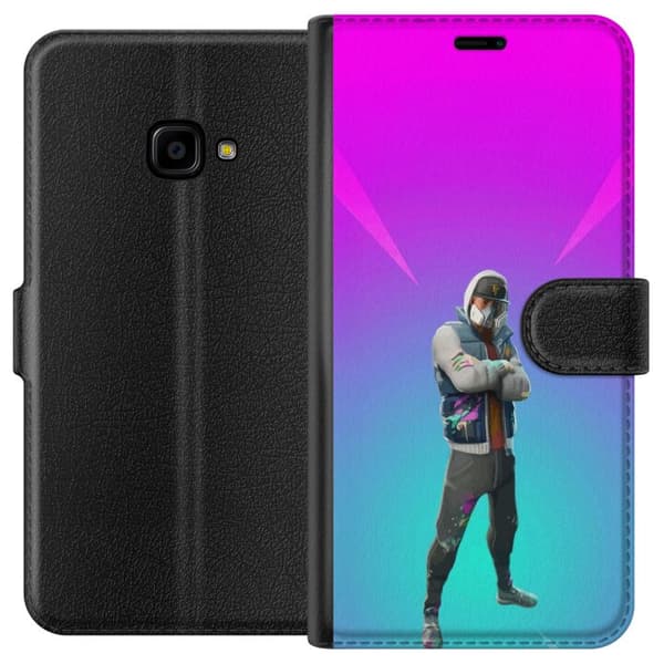 Samsung Galaxy Xcover 4 Lompakkokotelo musta ritari fortnite