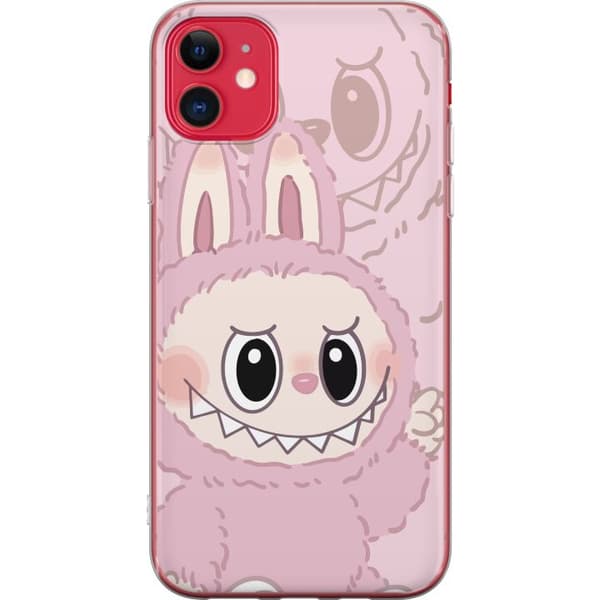 Apple iPhone 11 Gjennomsiktig deksel Labubu Floral Freak