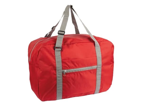 WEDO Gepäcktasche faltbar wasserabweisend, Nylon rot