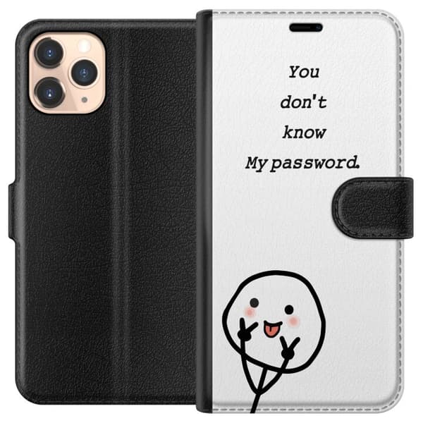 Apple iPhone 11 Pro Lompakkokotelo Et Tunne Salasanaani