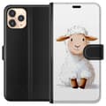 Miniatyrbillede 1 af 3: Apple iPhone 11 Pro Tegnebogsetui Sødt Lamm - tegneseriestil til børn og babyprodukter
