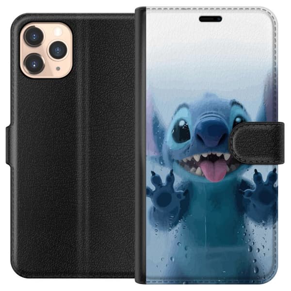Apple iPhone 11 Pro Plånboksfodral Stitch Window View – Stitch vid ett fönster i söt stil