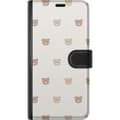 Miniatyrbillede 3 af 3: Apple iPhone 11 Pro Tegnebogsetui Teddybaggrund - søde teddybjørne mod en blød baggrund