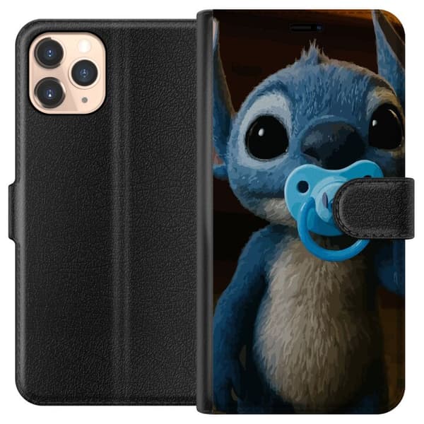 Apple iPhone 11 Pro Lompakkokotelo Stitch & Napp - vauvateema söpöllä hahmolla