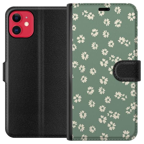 Apple iPhone 11 Lommeboketui Blomsterdrøm - Fargerikt Blomstermønster