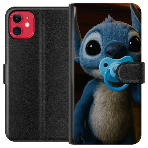 Apple iPhone 11 Plånboksfodral Stitch & Napp – babytema med söt karaktär