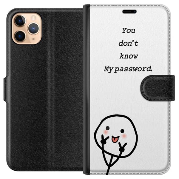 Apple iPhone 11 Pro Max Lompakkokotelo Et Tunne Salasanaani
