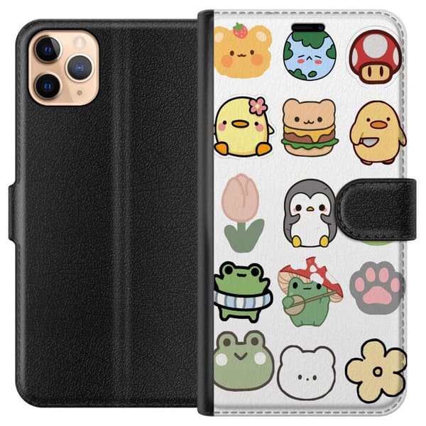 Apple iPhone 11 Pro Max Tegnebogsetui Kawaii Friends