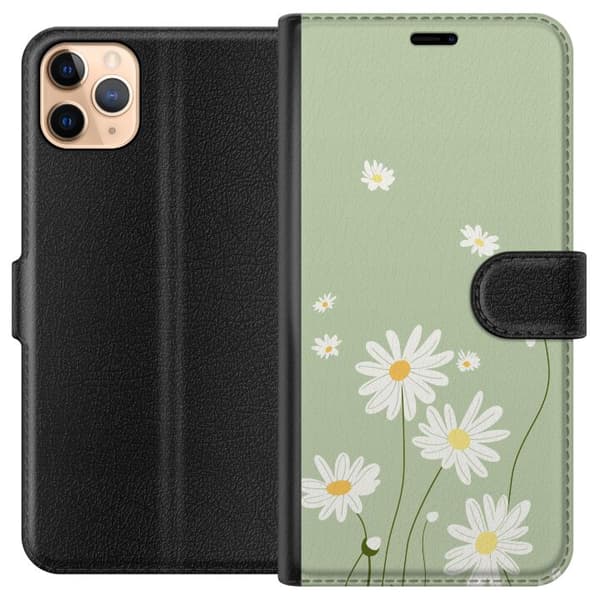 Apple iPhone 11 Pro Max Lommeboketui Prestekrager - blomstrete mønster i svensk sommerstil