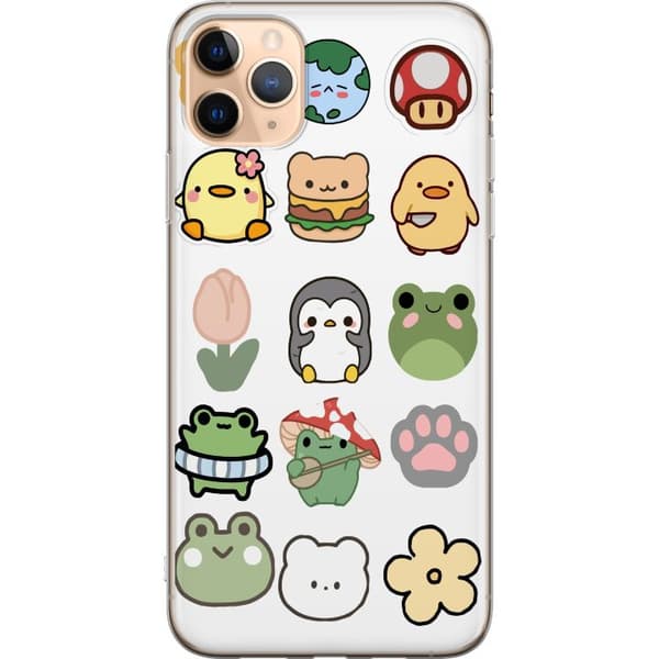 Apple iPhone 11 Pro Max Gennemsigtig cover Kawaii Friends