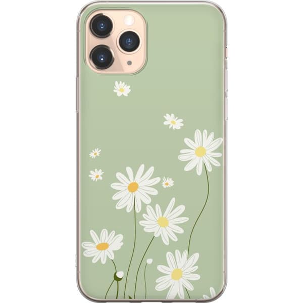 Apple iPhone 11 Pro Gennemsigtig cover Præstekraver - blomstret mønster i svensk sommerstil