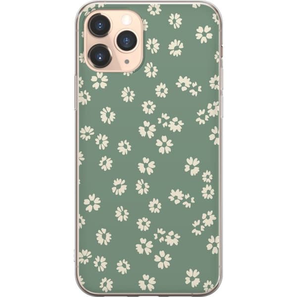 Apple iPhone 11 Pro Läpinäkyvä kuori Kukkaisunelma - Värikäs Kukkakuvio