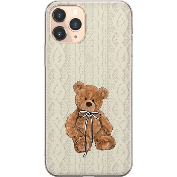 Apple iPhone 11 Pro Gennemsigtig cover Lille Teddy – klassisk teddy i enkel design