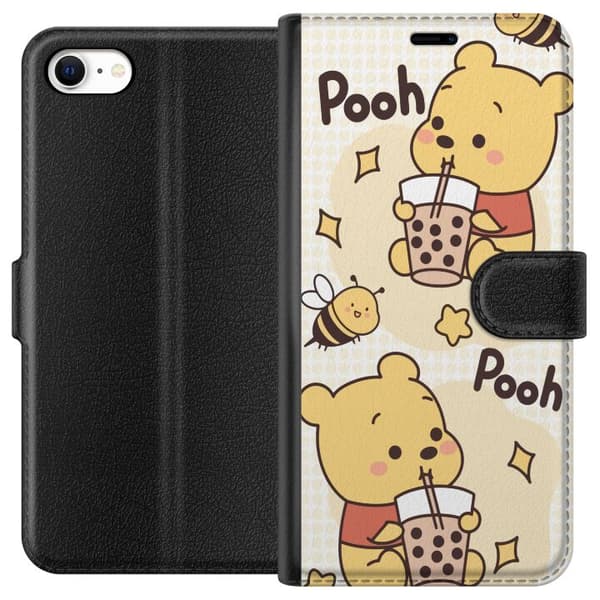 Apple iPhone 6 Lommeboketui Nalle Pooh stil - klassisk bjørnemotiv i en ny tolkning