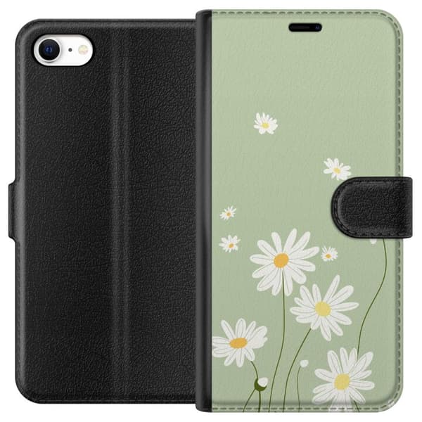 Apple iPhone 6 Lommeboketui Prestekrager - blomstrete mønster i svensk sommerstil