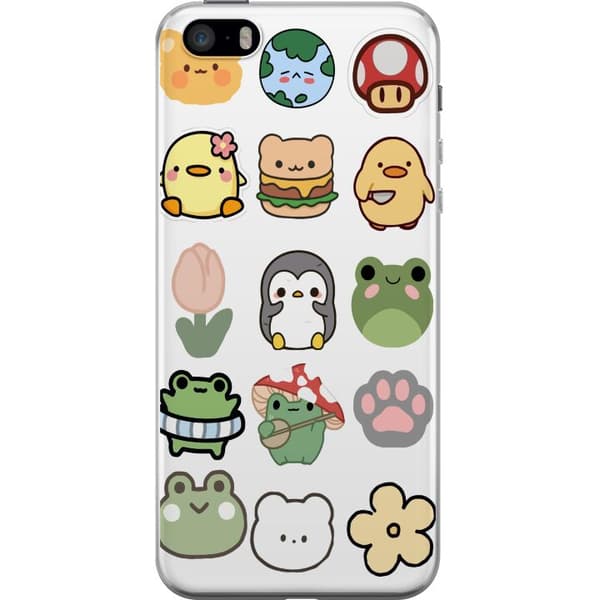 Apple iPhone 5s Gennemsigtig cover Kawaii Friends