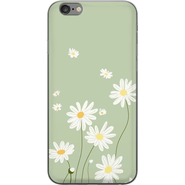 Apple iPhone 6 Plus Gennemsigtig cover Præstekraver - blomstret mønster i svensk sommerstil