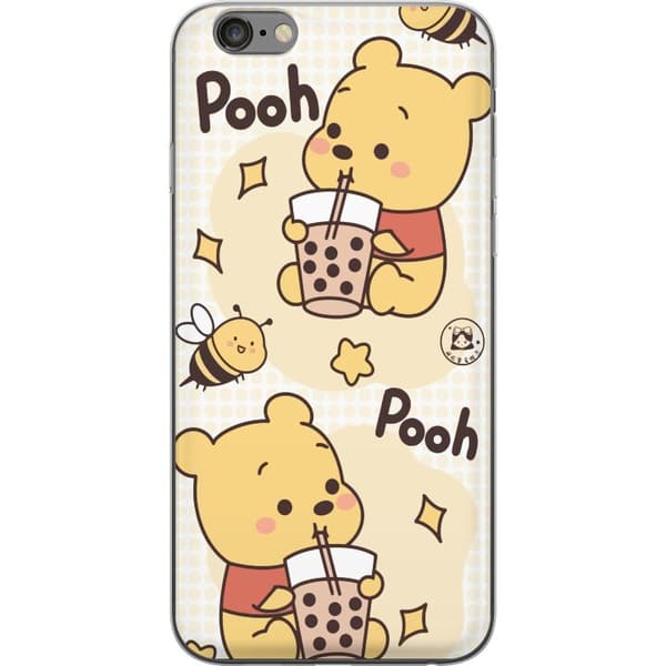 Apple iPhone 6s Plus Läpinäkyvä kuori Nalle Pooh - klassinen karhumotiivi uudessa tulkinnassa