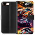 Pikkukuva 1 / 3: Apple iPhone 7 Plus Lompakkokotelo Ralli kuume - vauhdikas teema ralliautoilla