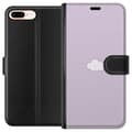 Miniatyrbilde 1 av 3: Apple iPhone 7 Plus Lommeboketui Lilla Sky - minimalistisk sky på en lilla bakgrunn