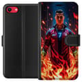 Miniatyrbilde 1 av 3: Apple iPhone 7 Lommeboketui Ronaldo Inferno - fotballhelt i flammer
