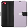 Miniatyrbilde 1 av 3: Apple iPhone 7 Lommeboketui Lilla Sky - minimalistisk sky på en lilla bakgrunn
