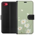 Miniatyrbilde 1 av 3: Apple iPhone 7 Lommeboketui Prestekrager - blomstrete mønster i svensk sommerstil