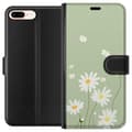 Pikkukuva 1 / 3: Apple iPhone 8 Plus Lompakkokotelo Papukaijanpaparit - kukallinen kuviointi ruotsalaiseen kesätyyliin