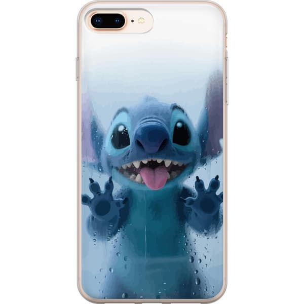 Apple iPhone 8 Plus Genomskinligt Skal Stitch Window View – Stitch vid ett fönster i söt stil