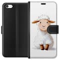 Miniatyrbild 1 av 3: Apple iPhone SE (2016) Plånboksfodral Sött Lamm – tecknad stil för barn & babyprodukter