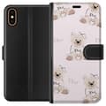 Miniatyrbild 1 av 3: Apple iPhone X Plånboksfodral Teddy Dior Vibes – lyxig nalle i fashionstil